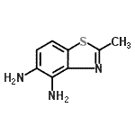 CAS#: 90223-50-0， 2-Methyl-1,3-benzothiazole-4,5-diamine