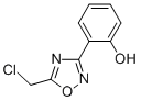 structure of CAS# 90272-96-1, 2-[5-(Chloromethyl)-1,2,4-Oxadiazol-3-Yl]-Phenol;2-(5-CHLOROMETHYL-[1,2,4]OXADIAZOL-3-YL)-PHENOL