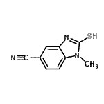CAS#: 90323-39-0， 1-Methyl-2-thioxo-2,3-dihydro-1H-benzimidazole-5-carbonitrile