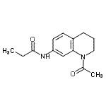 CAS#: 903327-68-4， N-(1-Acetyl-1,2,3,4-tetrahydro-7-quinolinyl)propanamide