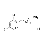 CAS#: 90389-08-5， N-(2,4-Dichlorobenzyl)ethanamine hydrochloride (1:1)