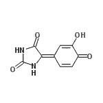 CAS#: 90418-78-3， (5E)-5-(3-Hydroxy-4-oxo-2,5-cyclohexadien-1-ylidene)-2,4-imidazolidinedione
