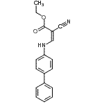 CAS#: 904815-00-5， Ethyl (2Z)-3-(4-biphenylylamino)-2-cyanoacrylate