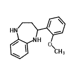 CAS#: 904815-69-6， 2-(2-Methoxyphenyl)-2,3,4,5-tetrahydro-1H-1,5-benzodiazepine