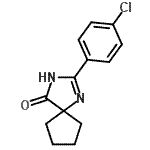 CAS#: 904816-22-4， 2-(4-Chlorophenyl)-1,3-diazaspiro[4.4]non-1-en-4-one