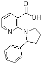CAS#: 904816-69-9， 2-(2-Phenyl-1-pyrrolidinyl)nicotinic acid