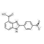 CAS#: 904817-17-0， 2-(4-Nitrophenyl)-1H-benzimidazole-4-carboxylic acid
