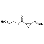CAS#: 90489-70-6， Allyl 2-vinylcyclopropanecarboxylate