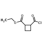CAS#: 90532-26-6， Ethyl 2-(chlorocarbonyl)cyclobutanecarboxylate