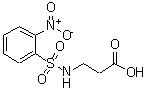 CAS#: 90558-39-7， N-[(2-Nitrophenyl)sulfonyl]-beta-alanine