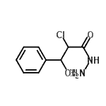 CAS#: 90561-47-0， 2-Chloro-3-hydroxy-3-phenylpropanehydrazide