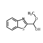 CAS#: 90563-84-1， 1,3-Benzothiazol-2-yl(methoxy)methanol