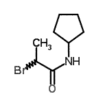 CAS#: 905810-23-3， 2-Bromo-N-cyclopentylpropanamide