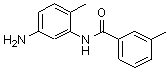 structure of CAS# 905811-03-2, N-(5-Amino-2-methylphenyl)-3-methylbenzamide;MFCD08685818