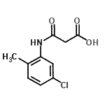 CAS#: 905811-05-4， 3-[(5-Chloro-2-methylphenyl)amino]-3-oxopropanoic acid
