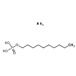 CAS#: 90605-03-1， Decyl dihydrogen phosphate ammoniate (1:1)