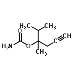 CAS#: 90608-49-4， 2,3-Dimethyl-5-hexyn-3-yl carbamate