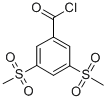 结构式 CAS# 90649-99-3, 3,5-二(甲基磺酰基)-苯甲酰氯