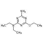 CAS#: 90674-48-9， 6-Ethoxy-N,N-diethyl-1,3,5-triazine-2,4-diamine