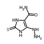 CAS#: 907550-04-3， 5-Hydrazino-2-thioxo-2,3-dihydro-1H-imidazole-4-carboxamide
