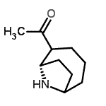 CAS#: 90820-97-6， 1-[(1S)-9-Azabicyclo[4.2.1]non-2-yl]ethanone