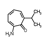 CAS#: 90874-68-3， 2-Amino-7-isopropyl-2,4,6-cycloheptatrien-1-one