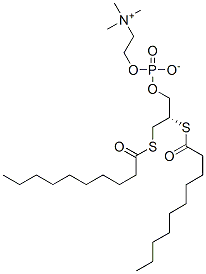CAS#: 90906-05-1， (S)-4-Hydroxy-N,N,N-trimethyl-10-oxo-7-((1-oxodecyl)thio)-3,5-dioxa-9-thia-4-phosphanonadecan-1-aminium hydroxide inner salt 4-oxide
