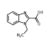 CAS#: 90915-17-6， 1-Ethyl-1H-benzimidazole-2-carboxylic acid