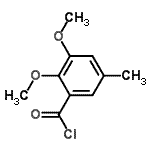 CAS#: 90919-49-6， 2,3-Dimethoxy-5-methylbenzoyl chloride