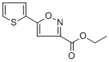 structure of CAS# 90924-54-2, 5-(2-Thienyl)-3-Isoxazolecarboxylic Acid Ethyl Ester;ETHYL 5-(THIOPHEN-2-YL)ISOXAZOLE-3-CARBOXYLATE;Ethyl 5-(2-Thienyl)Isoxazole-3-Carboxylate 97%;ETHYL 5-(2-THIENYL)ISOXAZOLE-3-CARBOXYLATE