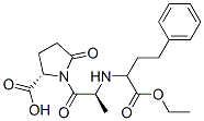 CAS#: 90940-59-3， N-(1-(Ethoxycarbonyl)-3-phenylpropyl)-alanyl-pyroglutamic acid