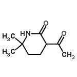 CAS#: 90942-78-2， 3-Acetyl-6,6-dimethyl-2-piperidinone
