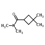 CAS#: 90949-39-6， N,N,3,3-Tetramethylcyclobutanecarboxamide