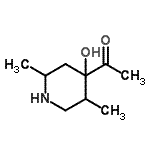 CAS#: 90950-32-6， 1-(4-Hydroxy-2,5-dimethyl-4-piperidinyl)ethanone
