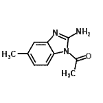 CAS#: 90964-24-2， 1-(2-Amino-5-methyl-1H-benzimidazol-1-yl)ethanone