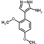 CAS#: 909858-12-4， 4-(2,4-Dimethoxyphenyl)-1H-pyrazol-3-amine