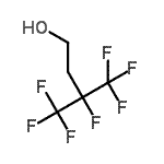 结构式 CAS# 90999-87-4, 3,4,4,4-四氟-3-(三氟甲基)-1-丁醇