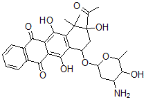 CAS#: 91003-74-6， 4-Demethoxy-10,10-Dimethyldaunomycin