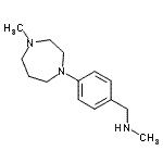 CAS#: 910037-07-9， N-Methyl-1-[4-(4-methyl-1,4-diazepan-1-yl)phenyl]methanamine