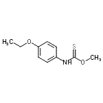 CAS#: 91012-36-1， O-Methyl (4-ethoxyphenyl)carbamothioate