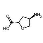 CAS#: 91021-02-2， 4-Amino-2,5-anhydro-3,4-dideoxy-L-erythro-pentonic acid