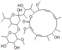 结构式 CAS# 91021-66-8, 杀黏虫菌素