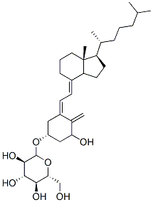 CAS#: 91037-29-5， 1-Hydroxyvitamin D3 3-D-Glucopyranoside