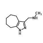 CAS#: 910442-17-0， 1-(1,4,5,6,7,8-Hexahydrocyclohepta[c]pyrazol-3-yl)-N-methylmethanamine