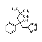 CAS#: 910442-20-5， 4,4-Dimethyl-2-(2-pyridinyl)-1-(1H-1,2,4-triazol-1-yl)-2-pentanol