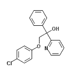 CAS#: 910442-21-6， 2-(4-Chlorophenoxy)-1-phenyl-1-(2-pyridinyl)ethanol
