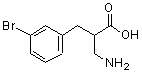 CAS#: 910443-86-6， 3-Amino-2-(3-bromobenzyl)propanoic acid