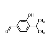 CAS#: 91060-93-4， 3-Hydroxy-4-isopropylbenzaldehyde