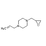 CAS#: 91087-27-3， 1-Allyl-4-(2-oxiranylmethyl)piperazine