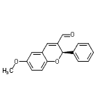 CAS#: 911107-23-8， (2R)-6-methoxy-2-phenyl-2H-chromene-3-carbaldehyde